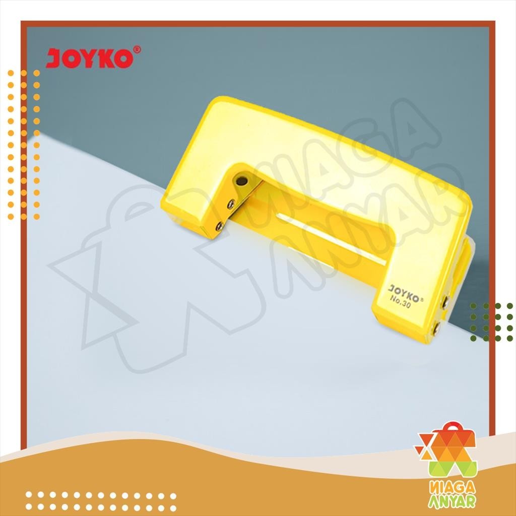 

NAS JOYKO Paper Punch Pembolong Kertas Nomor 30 / Puncher Alat Pelubang Kertas Perforator Kecil