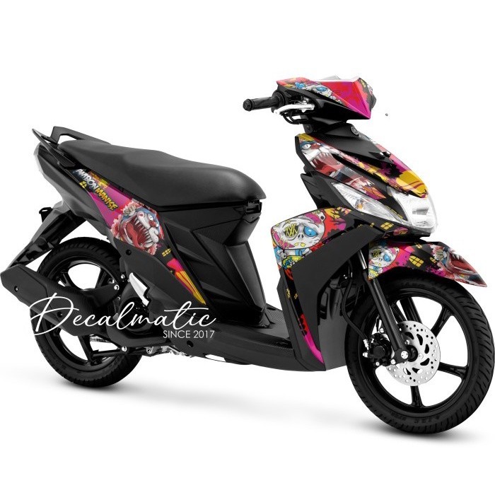 Decal Mio M3 Full Body Stiker Full body Motor Mio Z Sticker Mio 125 Doraemon HK Zombie