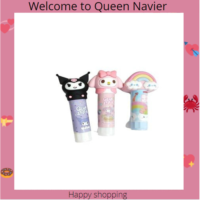 

QN - Glue stick sanrio lucu karakter 3D