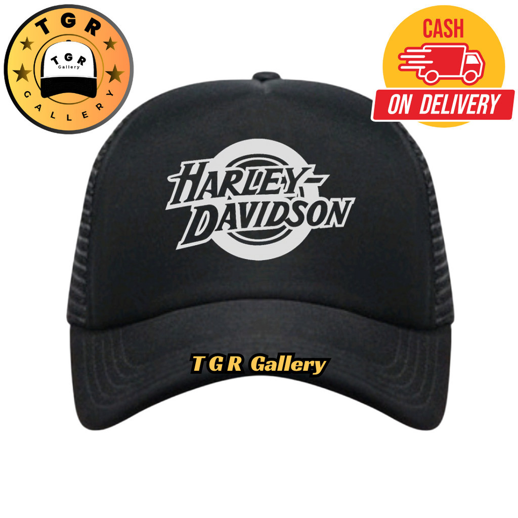 TGR Gallery Topi Trucker HARLEY DAVIDSON - Topi Distro HARLEY DAVIDSON Logo - Topi HARLEY DAVIDSON P
