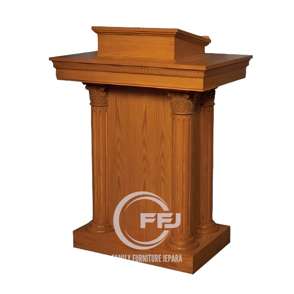 Mimbar gereja podium minimalis