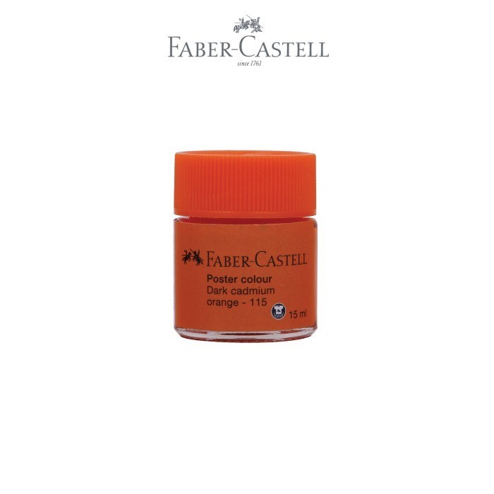 

Gramedia Jambi - FABER-CASTELL POSTER COLOUR DARK CADMIUM ORANGE 15ML