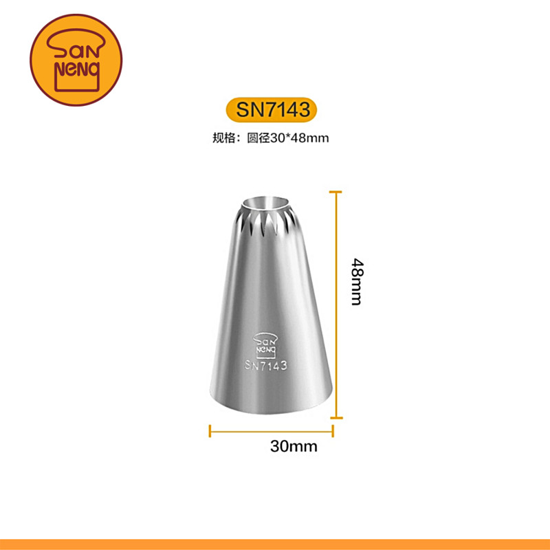 

Sanneng SN7143 - Spuit Buttercream Stainless