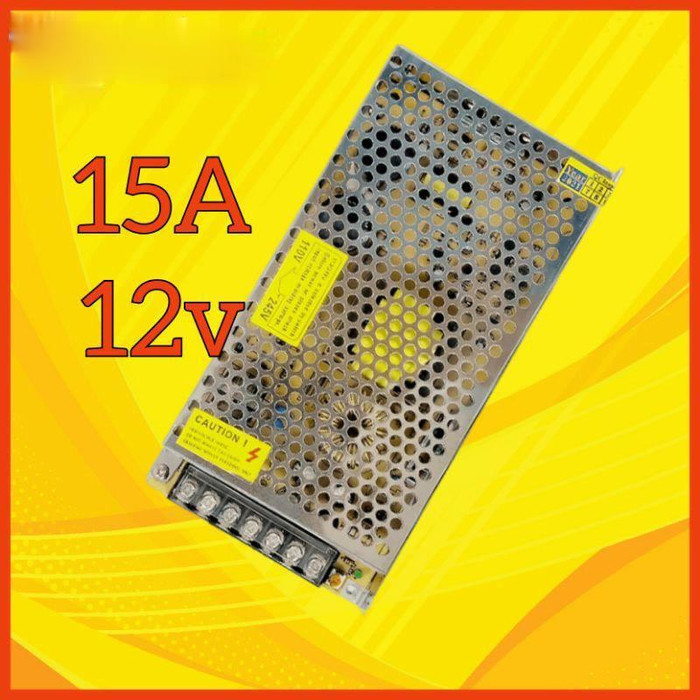 Adaptor Power Supply 12V 15A / PSU 12V 15 Ampere