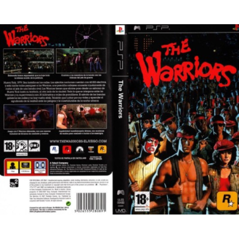 The Warriors Game PSP untuk PC Laptop Android - LINK DOWNLOAD