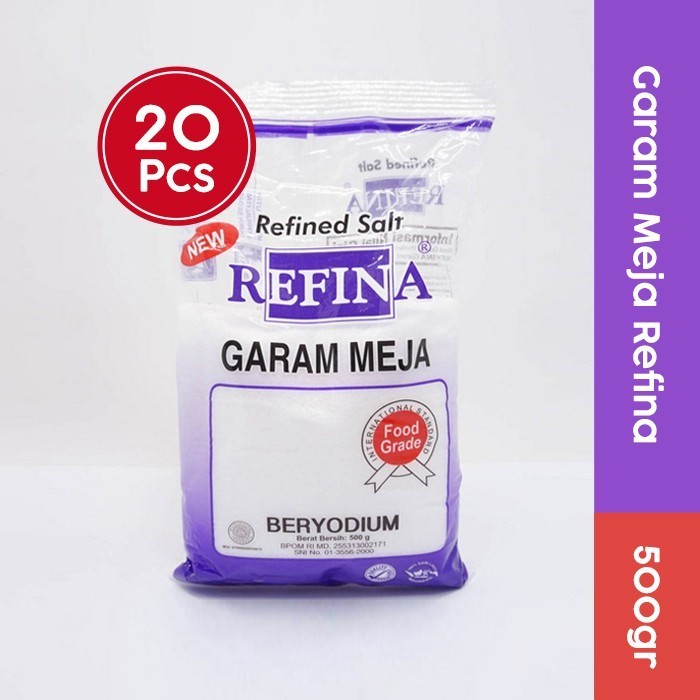 

REFINA GARAM REFIL 500g -1 karton Grosir