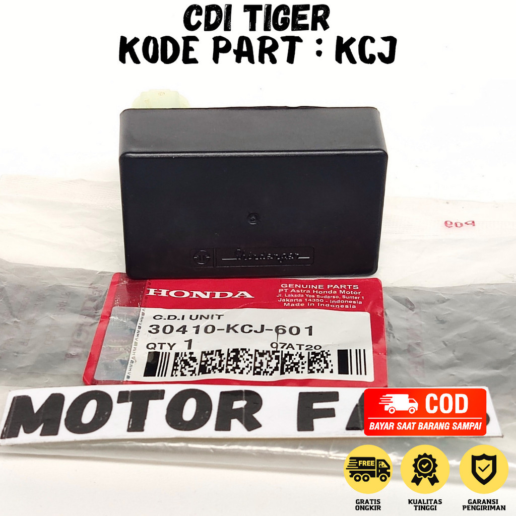 CDI Tiger / CDI Tiger Revo Lama / CDI Pengapian Tiger / CDI Megapro / CDI Tiger OLD / CDI Kode KCJ /