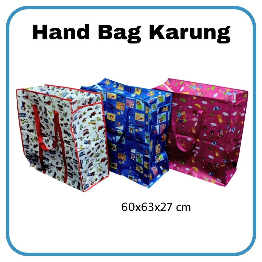 

GG Hand Bag Karung Tegak 60x63x27/Goodie Bag/Tas Serbaguna/Tas Tenteng/TasMudik/Tas Jumbo