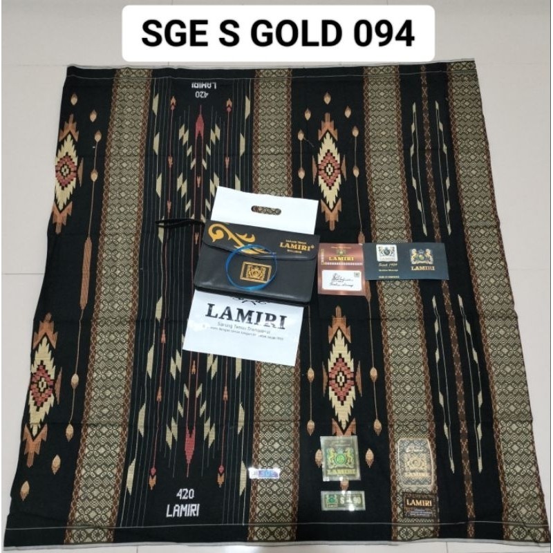 BEST SALLER SARUNG LAMIRI SGE SUTRA MEZCRIZED FULL SONGKET