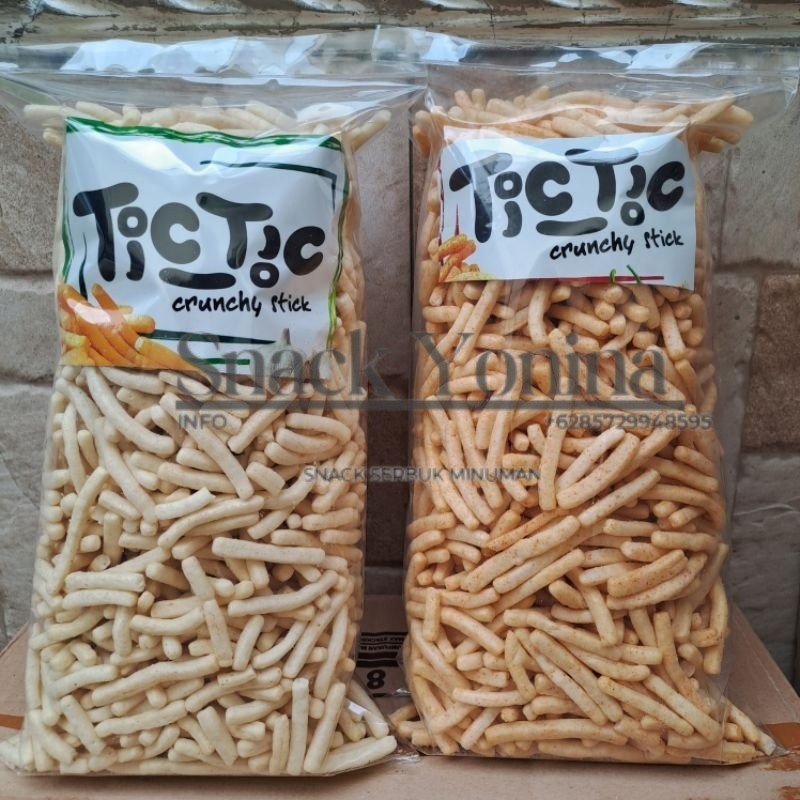 

Snack Ori Branded TERMURAH!!!Tic2 200 gr Rasa Bawang & Pedas FREE BUBBLE WRAP/KARDUSGratis Ongkir & COD