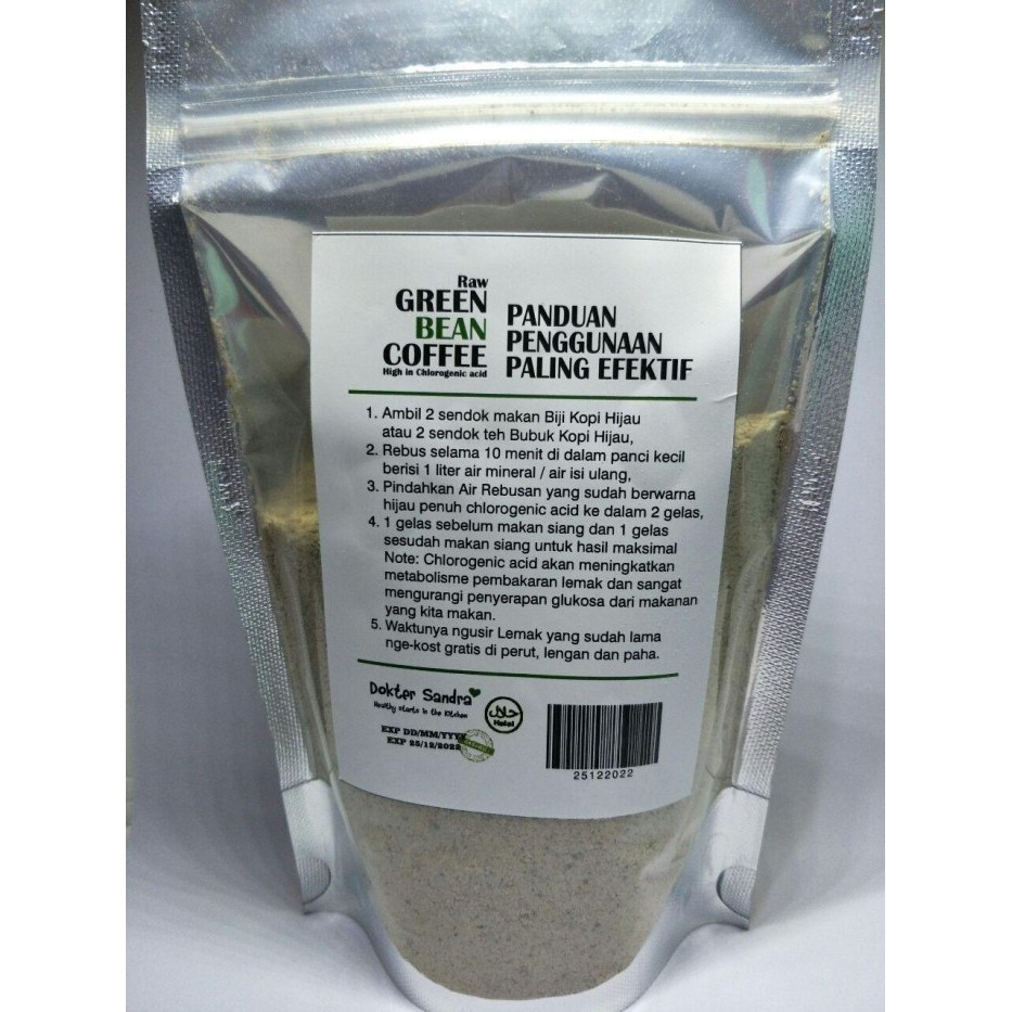 

[Best Seller Coffee] KOPI HIJAU MUJARAB - GREEN COFFEE - BUBUK - TERBUKTI