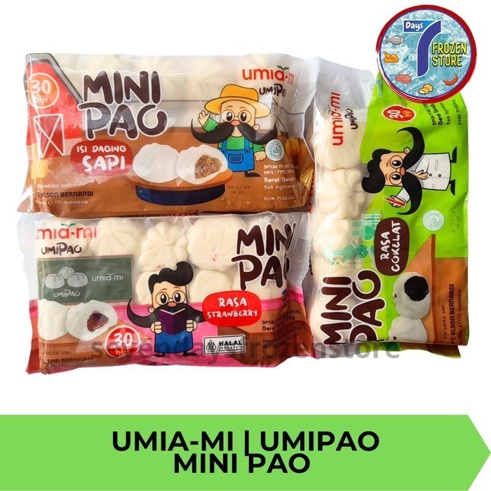 

Umiami Minipao Beraneka Macam Rasa Frozen Food