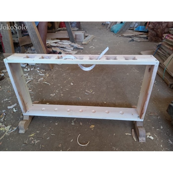 

terjual jagrak keris simple termurah isi 7 produksi sendiri stok masih antik