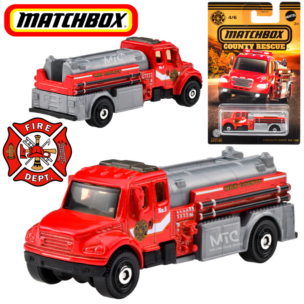 Matchbox County Rescue Freightliner M2 106