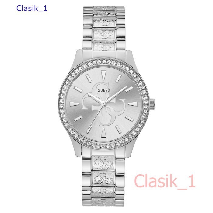 Original 100% GUESS W1280L1 - Jam Tangan Wanita -  - Silver