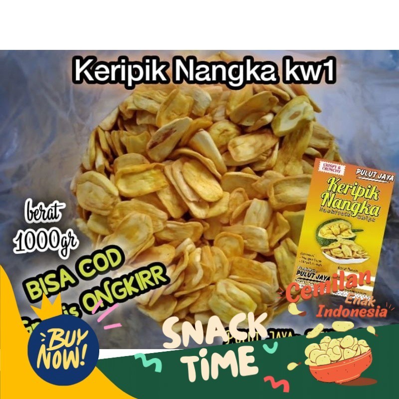 

PROMO SPESIAL KERIPIK NANGKA GRADE B 1000gr/1kg