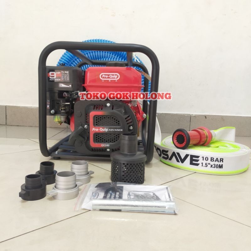 PROMO CUCI GUDANG Pompa Air Alkon Pemadam Komplit Jet noozle|Pengairan|Pemadam Kebakaran|Penyiraman