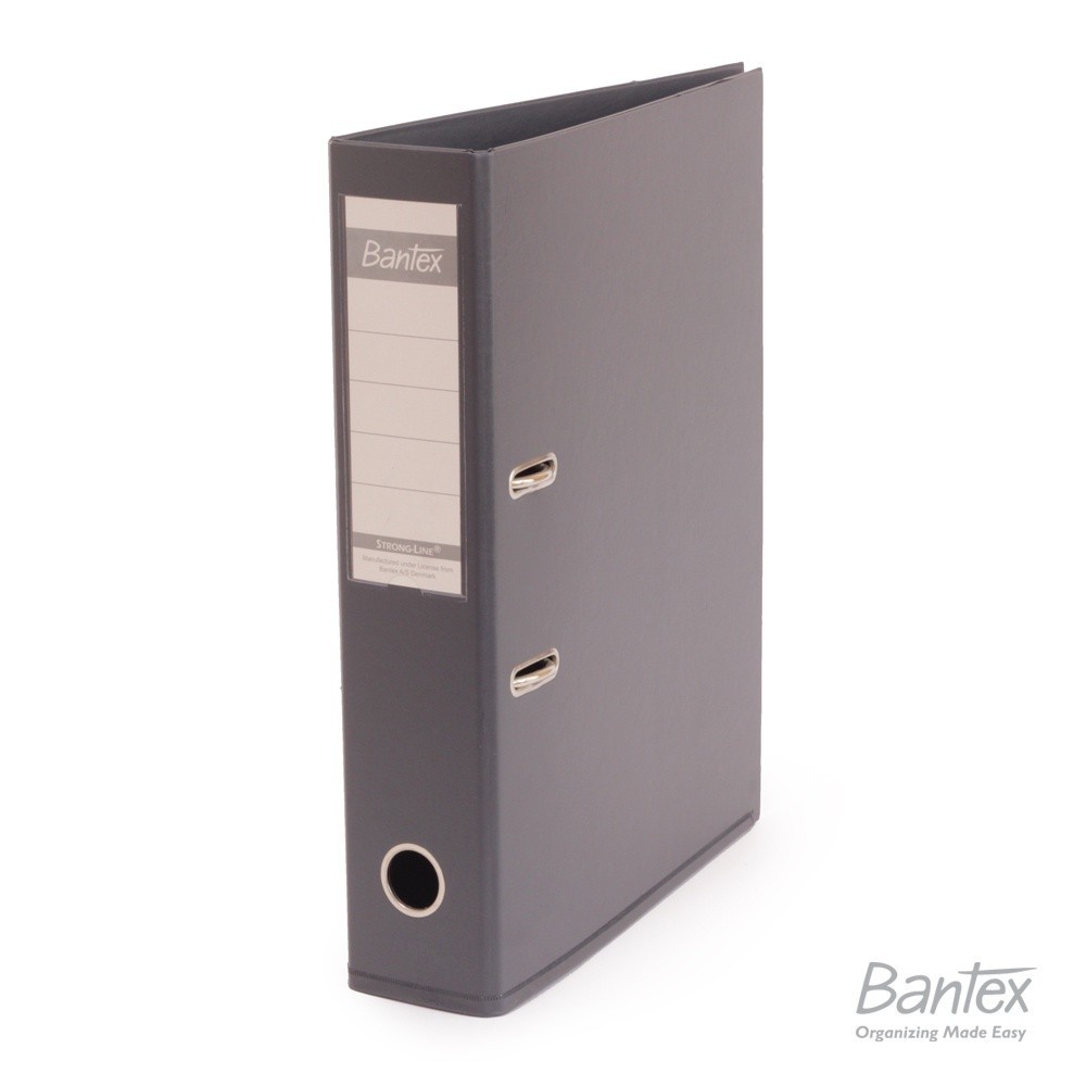 

[Stationery Spectrum] Bantex Ordner Folio 7 cm PVC Lever Arch File Anthracite Grey 1465V25