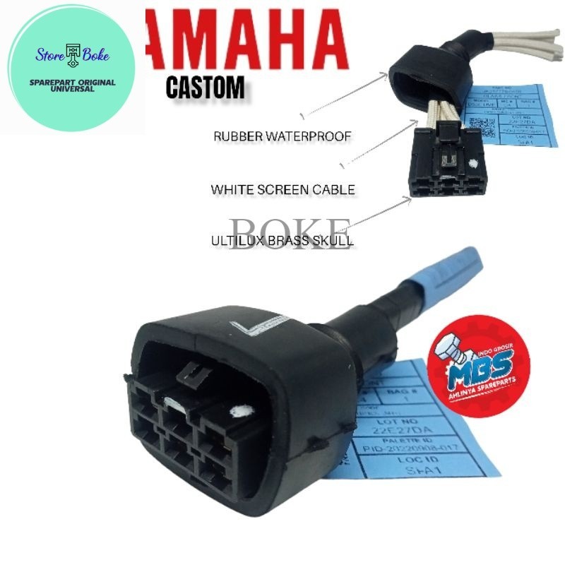 Soket legulator kiprok yamaha r25 kabel caston