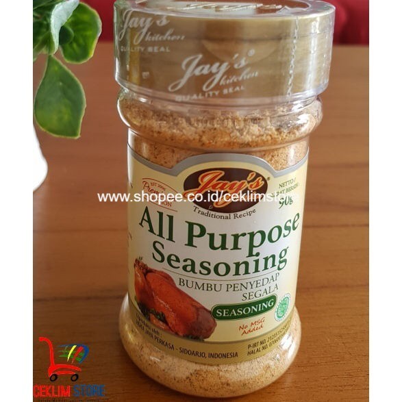

Jays All Purpose Seasoning / Bumbu Penyedap Segala 90 Gr