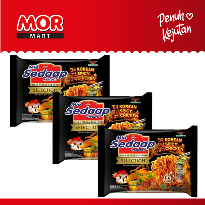 

Beli 3 Lebih Murah - SEDAAP Mie Korean Spicy Chicken 87g