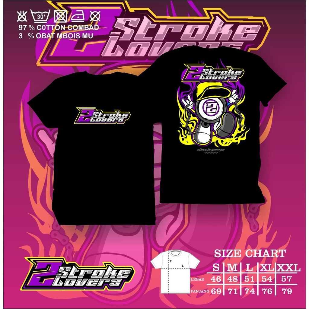 KAOS RX KING | KAOS MEKANIK AMATIR | KAOS 2 STROKE ORIGINAL | BAJU RACING ORIGINAL | KAOS RACING CAI