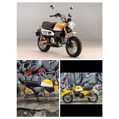 Cover Body Bodi Set Baju Set Full Body Honda Monkey 125 New Frame Monkey New 125 Full Set Kuning Put