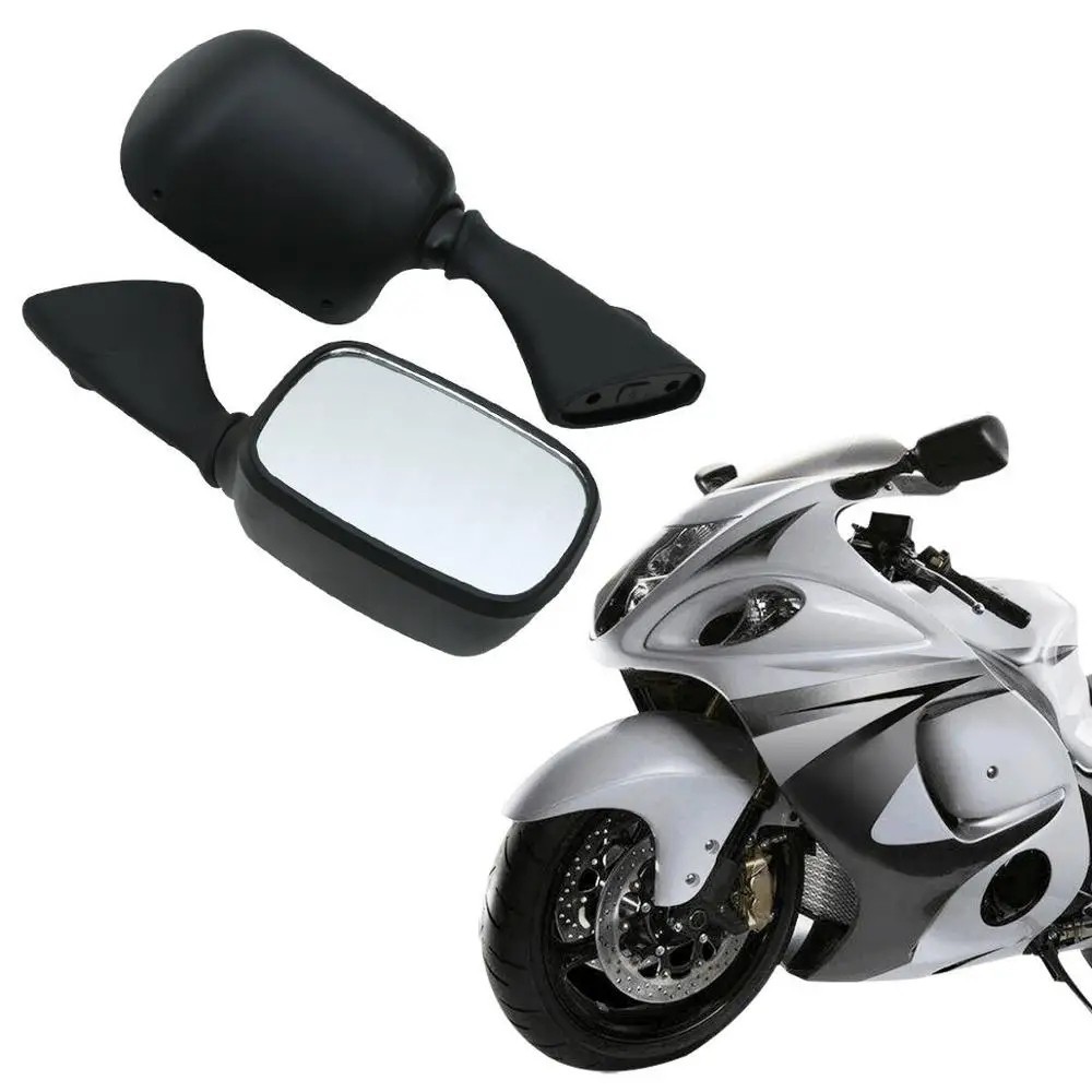 Kaca Spion Sepeda Motor untuk Suzuki GSX1300R GSXR1300 Hayabusa 1997-2015 GSXR1000 2001-2002 GSXR600