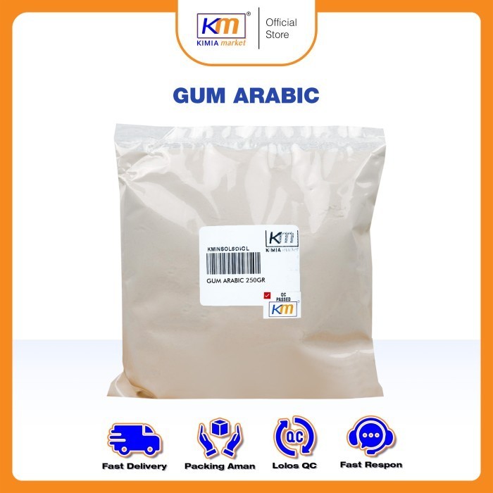 

Arabic Gum Powder / Gom Arab / Gum Arab / Acacia Gum repack 250 gram