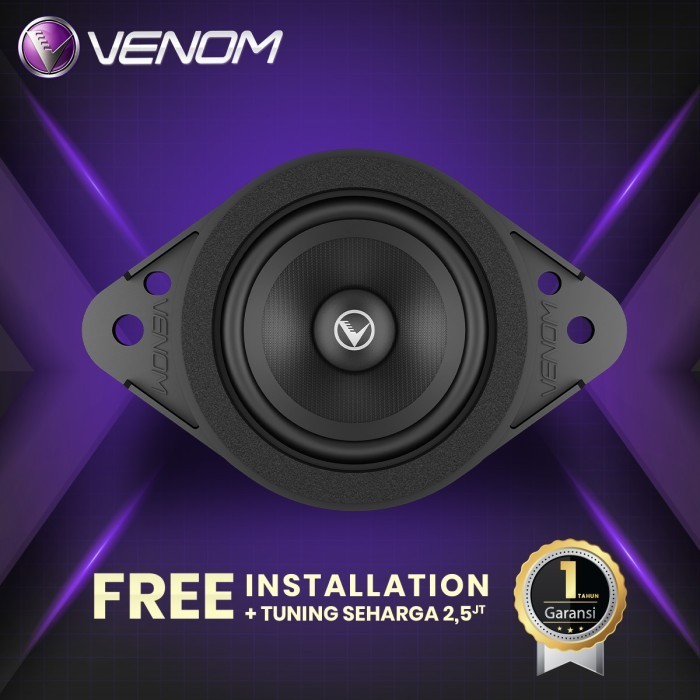 Speaker Full Range 3 Inch VENOM EX-3T Full Range Plug and Play Zenix