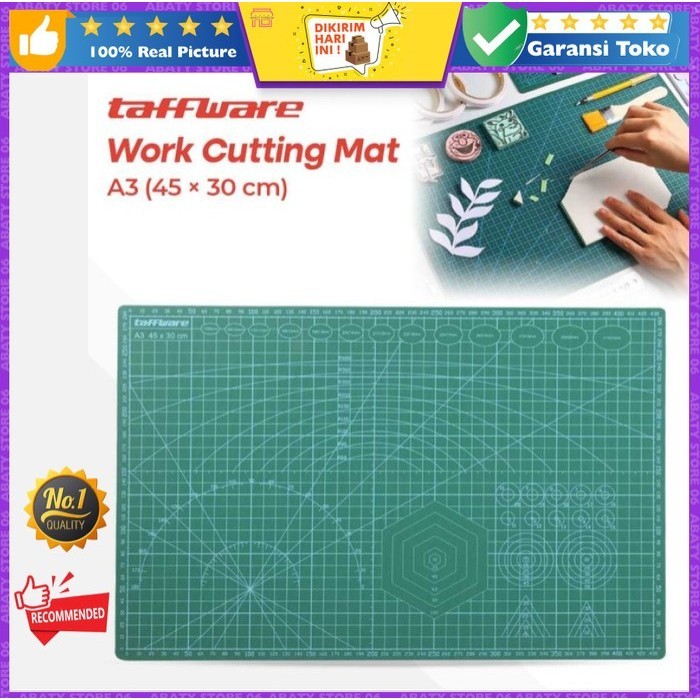 

Alas potong kertas cutting mat a3 Taffware Work