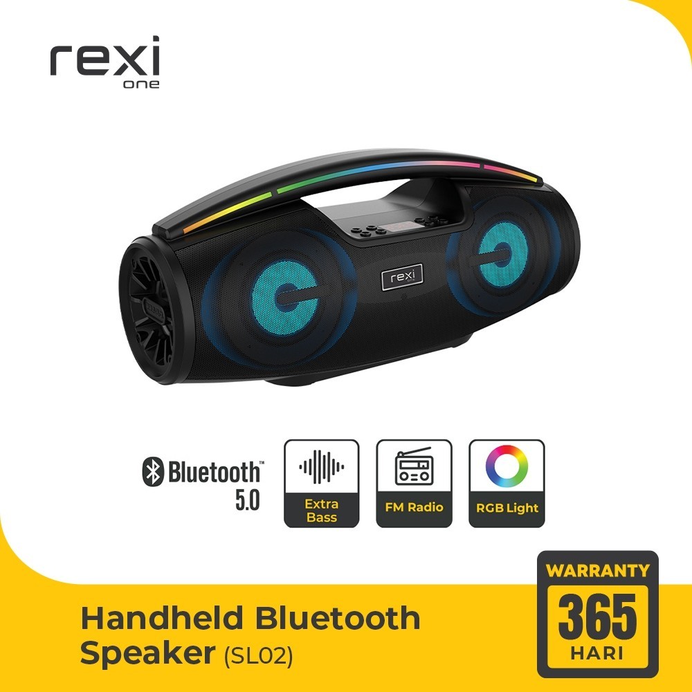 777mobile SL02 Handheld Bluetooth Speaker Extra Bass Support USB