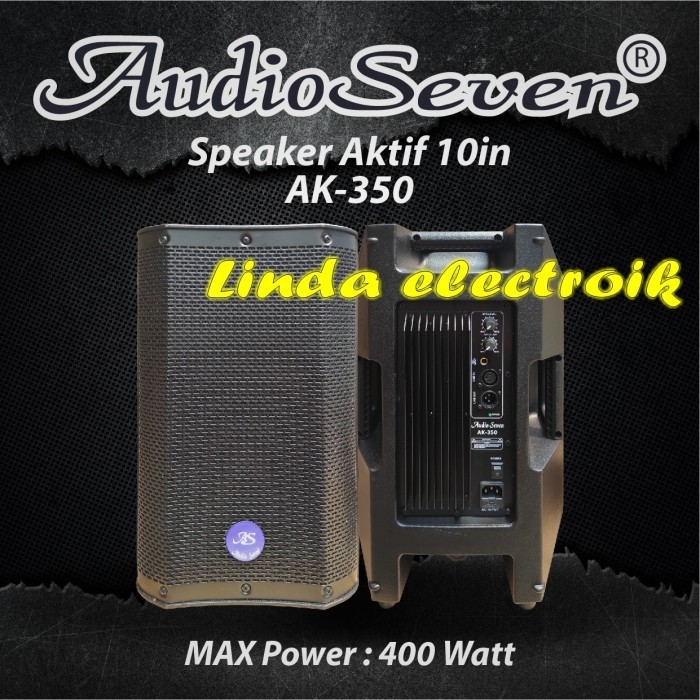 BIG RAMADHANSALE11 speaker aktif audio seven ak 350 audio seven ak350 10'' 1buah original