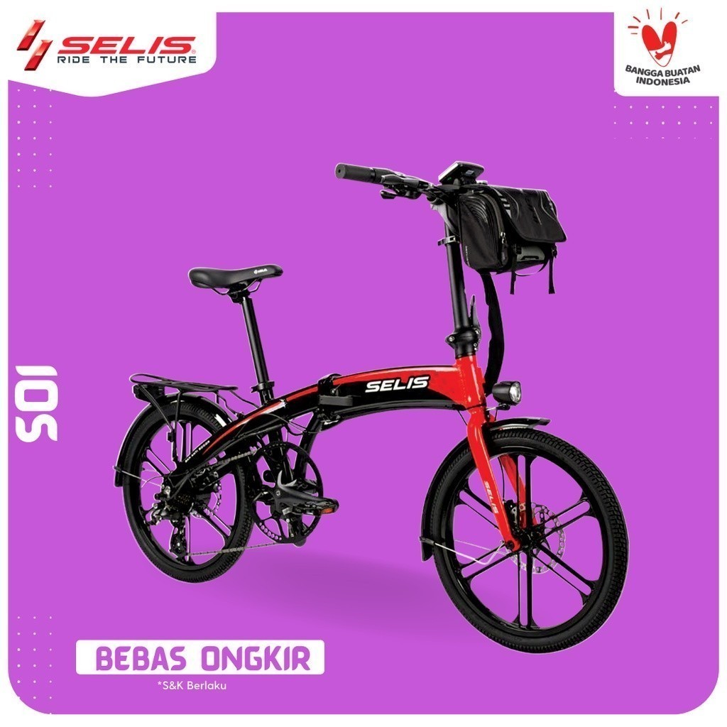 Sepeda listrik Selis tipe SOI - Selis kemayoran