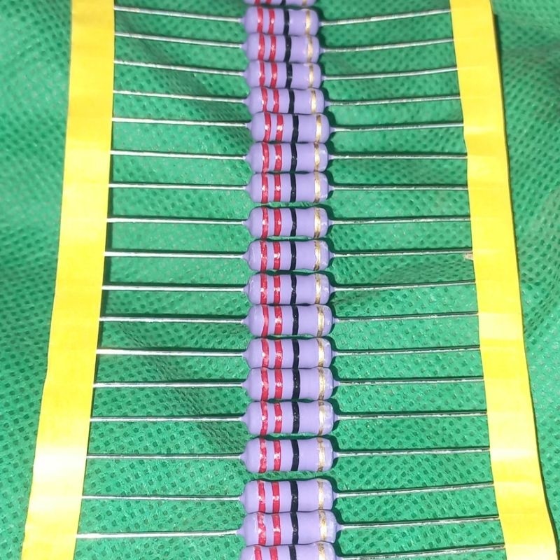 resistor 22r 1 watt original japan 1w 22ohm R 1watt 22 ohm panasonic 1 w 1wat wat Fajar elektro 2