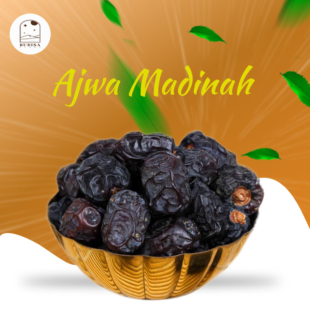 

Kurma Ajwa Madinah 500gram - 1Kg Fresh