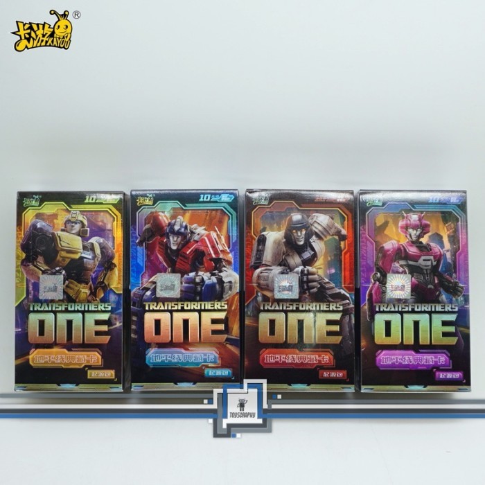 Kayou TRANSFORMERS ONE Movie Special Collectible Trading Card Kartu