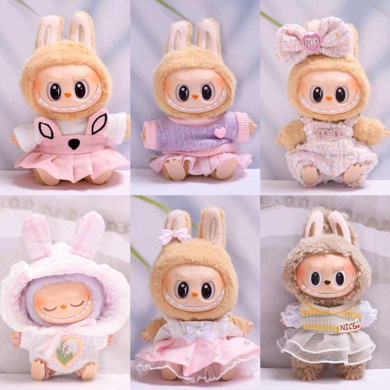 LE62IU (READY BISA INSTANT) LABUBU Princess Series Aksesoris Kostum Costume Baju Dress Headpiece Top