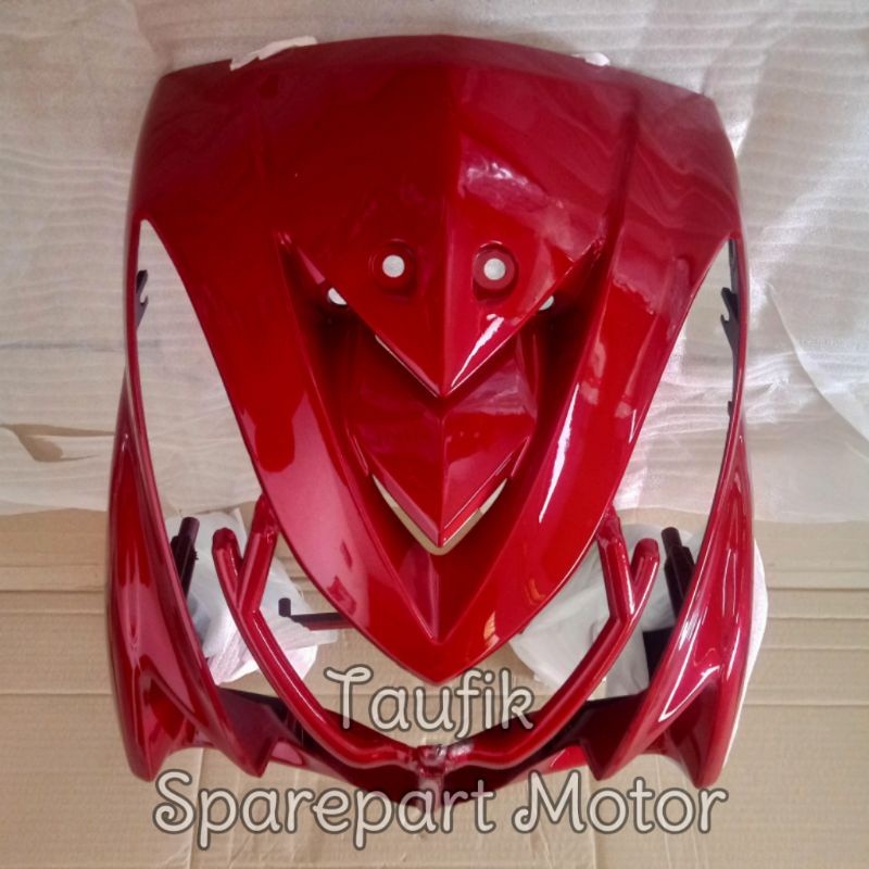 Kap Tameng Depan Mio Soul Karbu Lama - Merah 2008 2012