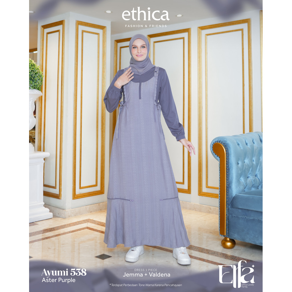Ethica Sarimbit Elfa Gamis Dewasa Ayumi 538