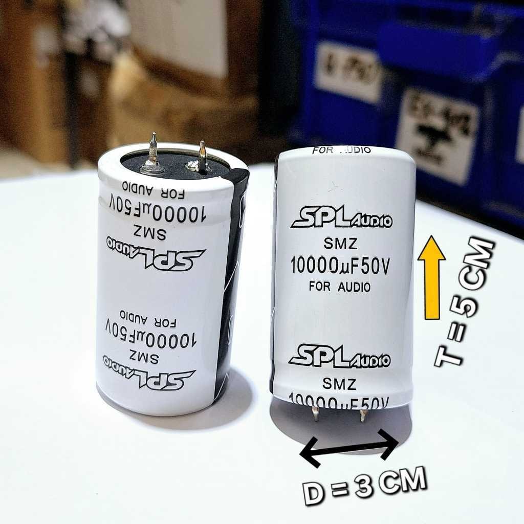 ELCO SPL AUDIO 10.000uf - 50V ORIGINAL SPL AUDIO HARGA PER PCS