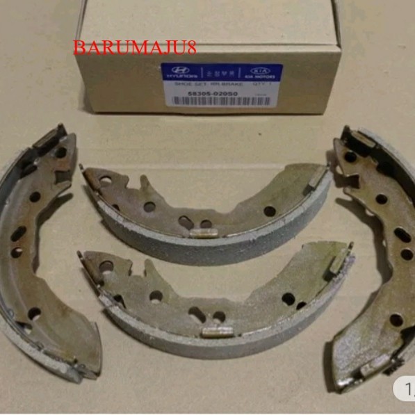 kampas rem belakang /brake shoe hyundai atoz