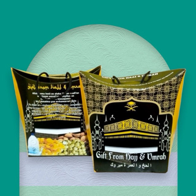 

HIRO - 25 Dus Box Tas Paperbag Oleh-oleh Haji dan Umroh Tas Eksklusif Premium isi 25