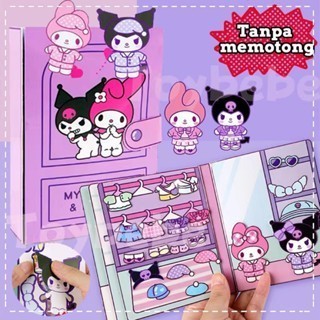 

RBP Kuromi Cinnamoroll Mainan Edukasi Buku Aktivitas Anak Anak Mudah Disusun