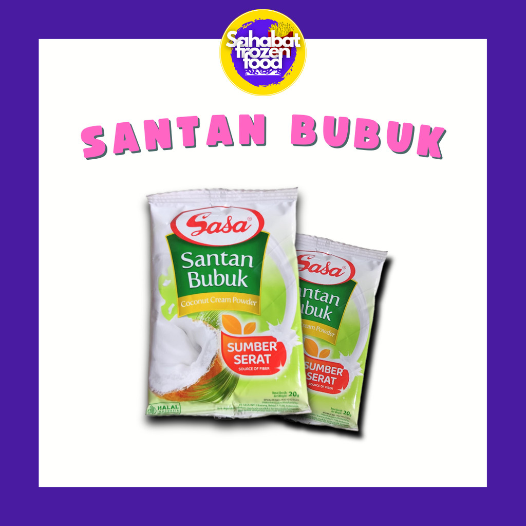

Sasa Santan Bubuk 20 gram