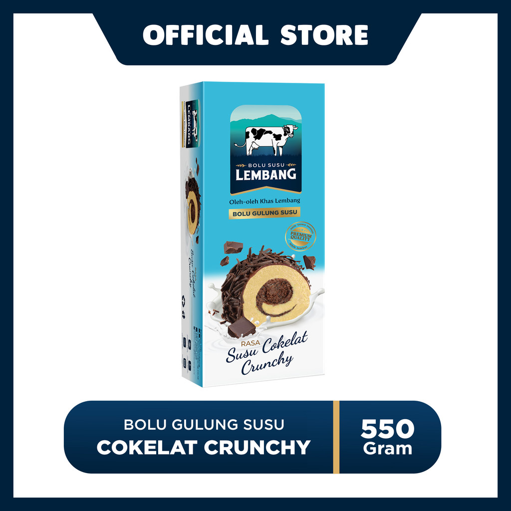 

Bolu Gulung Lembang Susu Cokelat - Reguler Pack (600gr)