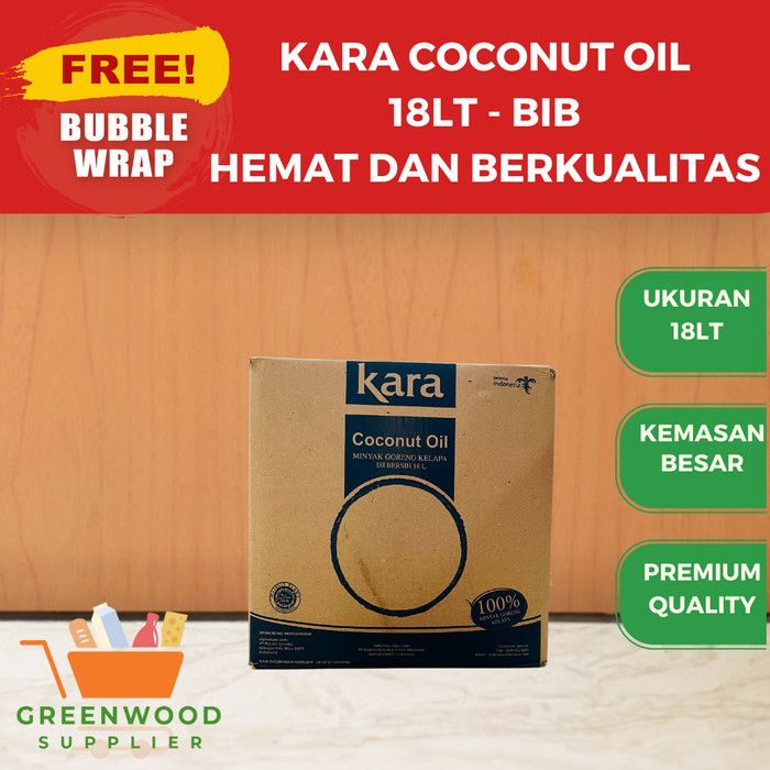 

[BIB] Kara Coconut Oil / Minyak Kelapa Kara - 18 Liter [SAMEDAY]