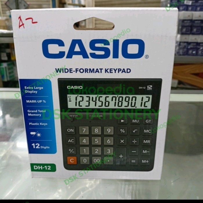 

KALKULATOR CASIO DH-12 12 DIGIT