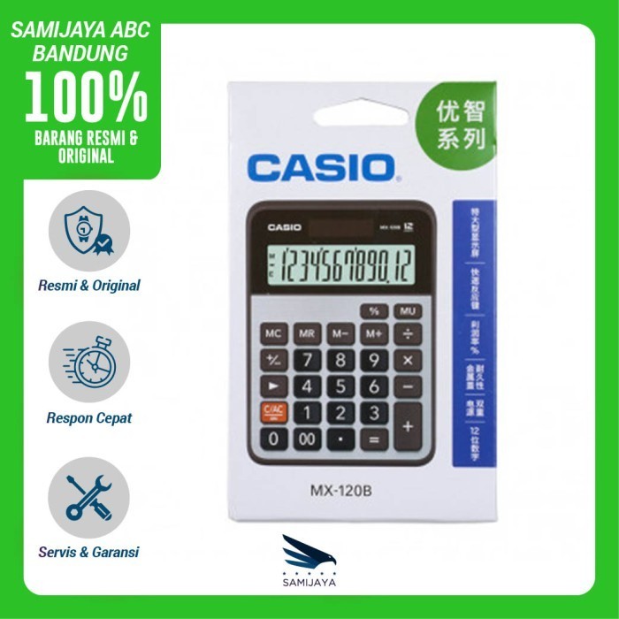 

KALKULATOR CASIO MX 120B KALKULATOR DAGANG