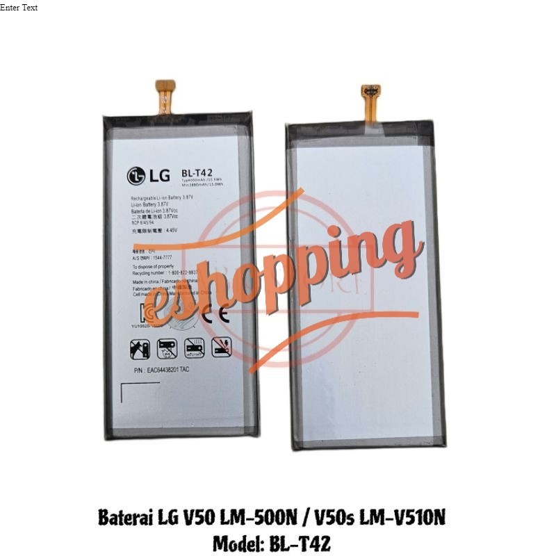 Baterai Battery LG V50 LM-V500N / V50s LM-V510N THINQ 5G BL-T42 Original
